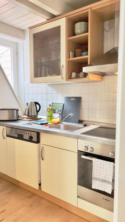 Gemuetliche Maisonettewohnung Mit Dachterrasse Am Schloss Ольденбург Экстерьер фото